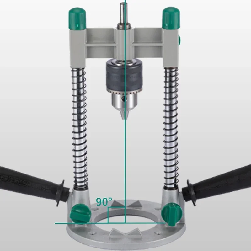 90 Angle Adjustable Drill Guide Rotary Electric Drill Stand Attachment With Drill Chuck Mini Woodworking Bench Drill Stand
90 Angle Adjustable Drill Guide Rotary Electric Drill Stand Attachment With Drill Chuck Mini Woodworking Bench Drill Stand