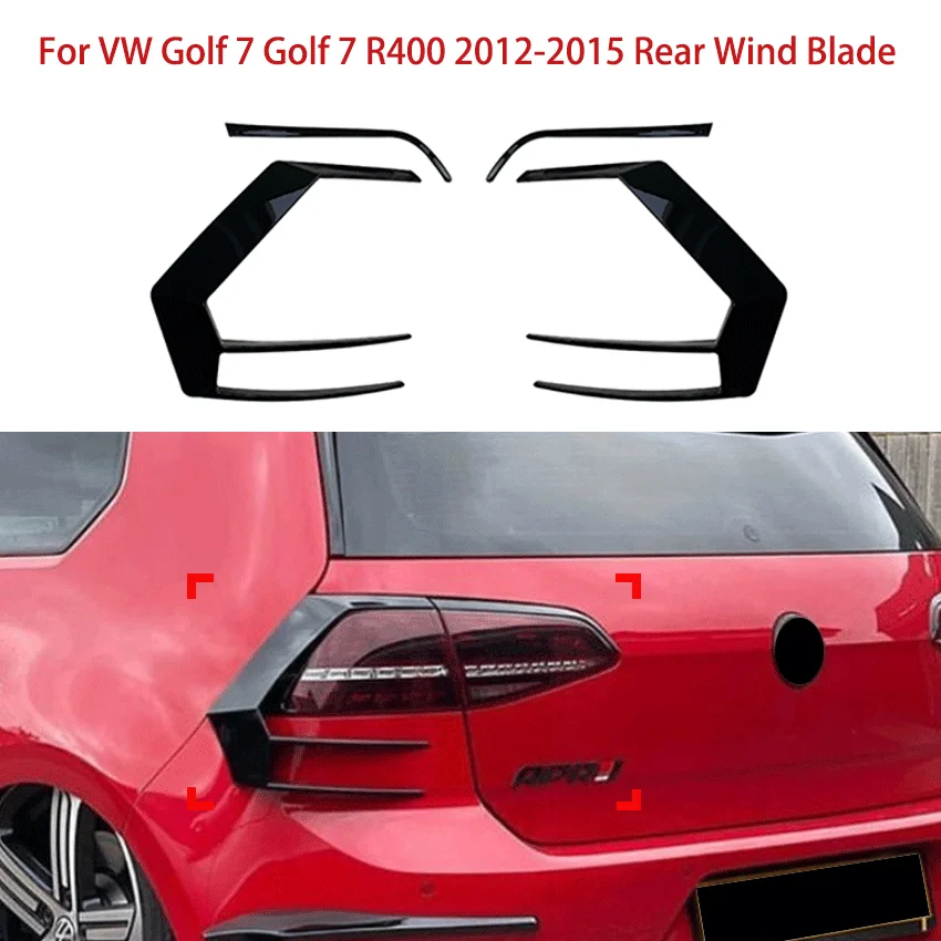 Car Rear Side Wind Blade Decoration Spoiler For VW Golf 7 Golf 7 R400 2012-2015 Tail Wind Knife Styling Exterior Modification
Car Rear Side Wind Blade Decoration Spoiler For VW Golf 7 Golf 7 R400 2012-2015 Tail Wind Knife Styling Exterior Modification