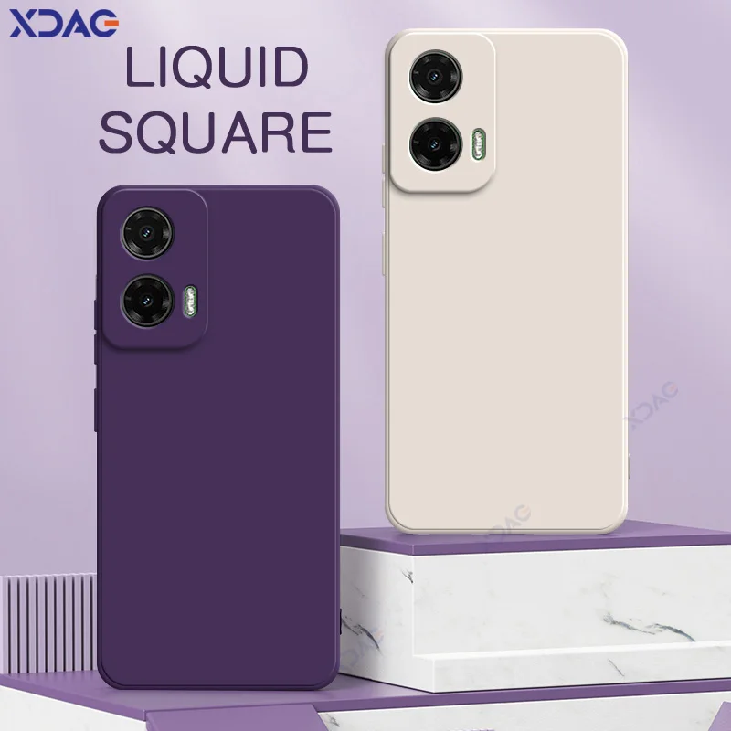 Original Square Liquid Silicone Phone Cases for Motorola Moto G35 5G MotorolaG35 MotoG35 360 Soft Shockproof Back Covers Coque
Original Square Liquid Silicone Phone Cases for Motorola Moto G35 5G MotorolaG35 MotoG35 360 Soft Shockproof Back Covers Coque