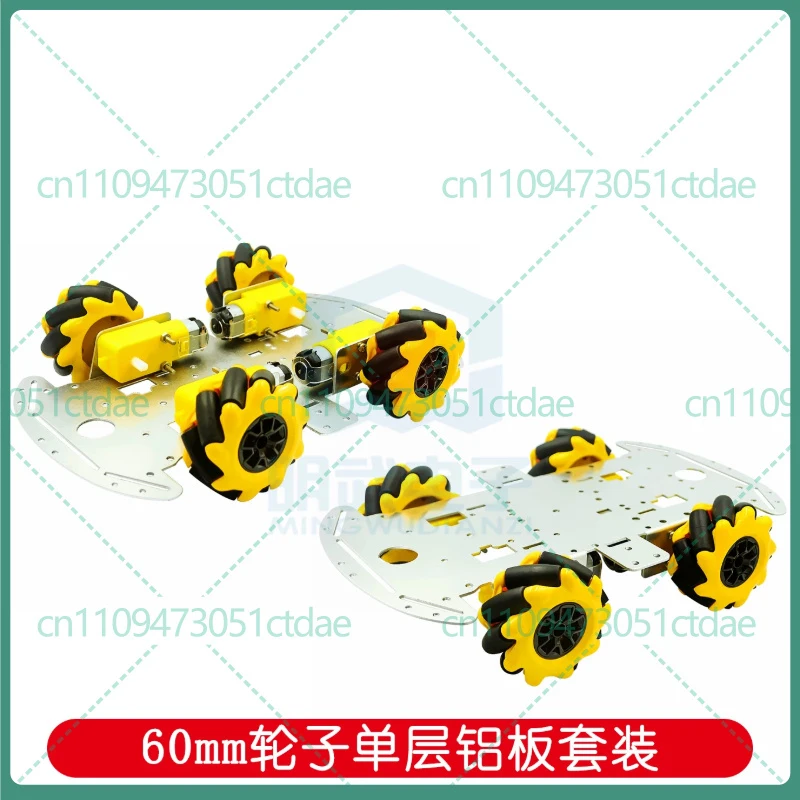 For Mecanum Wheel Aluminum Chassis 4WD Smart Car DIY Obstacle Avoidance
For Mecanum Wheel Aluminum Chassis 4WD Smart Car DIY Obstacle Avoidance