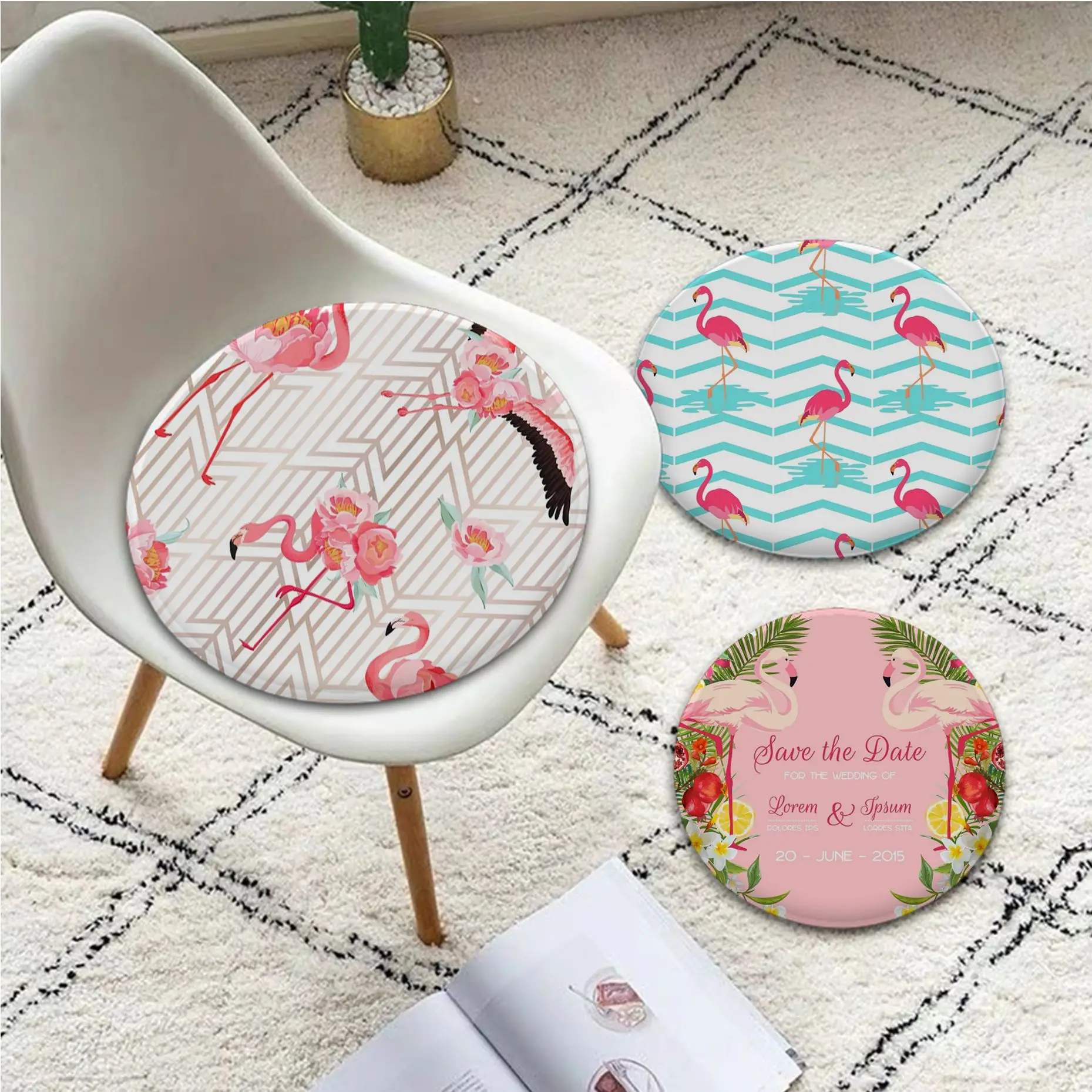 Flamingo Round Stool Pad Patio Home Kitchen Office Chair Seat Cushion Pads Sofa Seat 40x40cm Sofa Cushion
Flamingo Round Stool Pad Patio Home Kitchen Office Chair Seat Cushion Pads Sofa Seat 40x40cm Sofa Cushion