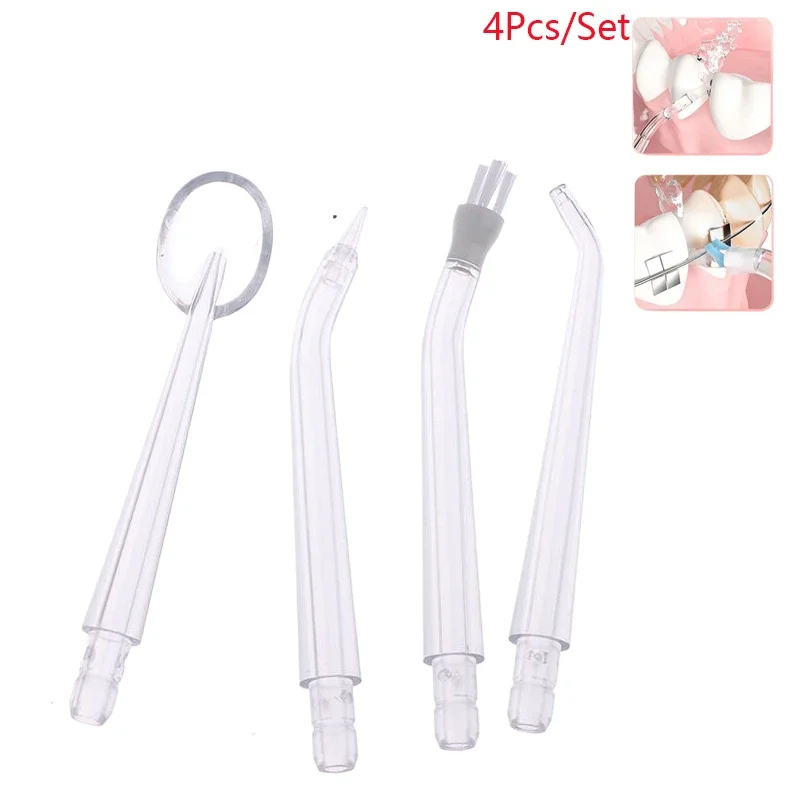 4Pcs/Set Replaceable Oral Dental Nozzles For Oral Irrigator Dental Water Jet Mouthwash Flosser Plastic toothpicks Teeth cleaner
4Pcs/Set Replaceable Oral Dental Nozzles For Oral Irrigator Dental Water Jet Mouthwash Flosser Plastic toothpicks Teeth cleaner