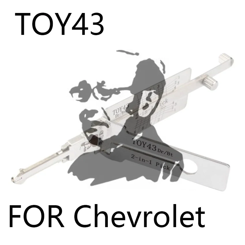 Lishi 2-In-1 LOCKSMITH TOOL TOY43 Door/Trunk Split Wafer FOR Chevrolet Prizm 1993 - 2002 FOR Toyota 4Runner 1996 - 2002
Lishi 2-In-1 LOCKSMITH TOOL TOY43 Door/Trunk Split Wafer FOR Chevrolet Prizm 1993 - 2002 FOR Toyota 4Runner 1996 - 2002