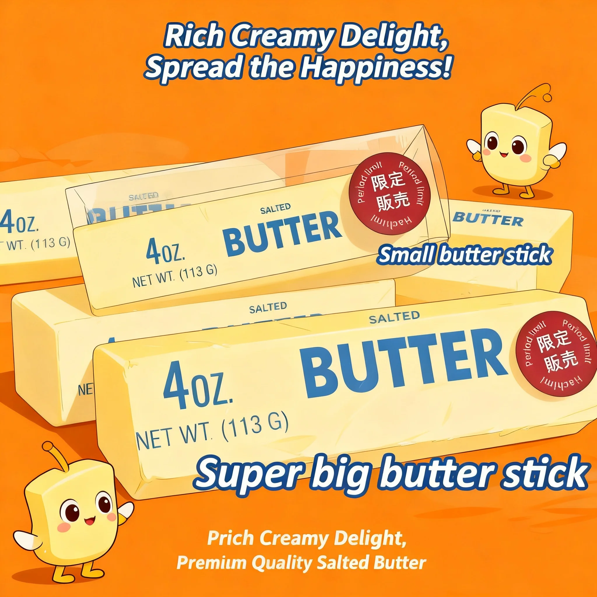 Super Big Squishy Slow Rising Butter Stick Fidget Toy Giant Butters Sticks Moist Squeeze Toy for Adults Kids Autism Girls Gift
Super Big Squishy Slow Rising Butter Stick Fidget Toy Giant Butters Sticks Moist Squeeze Toy for Adults Kids Autism Girls Gift
