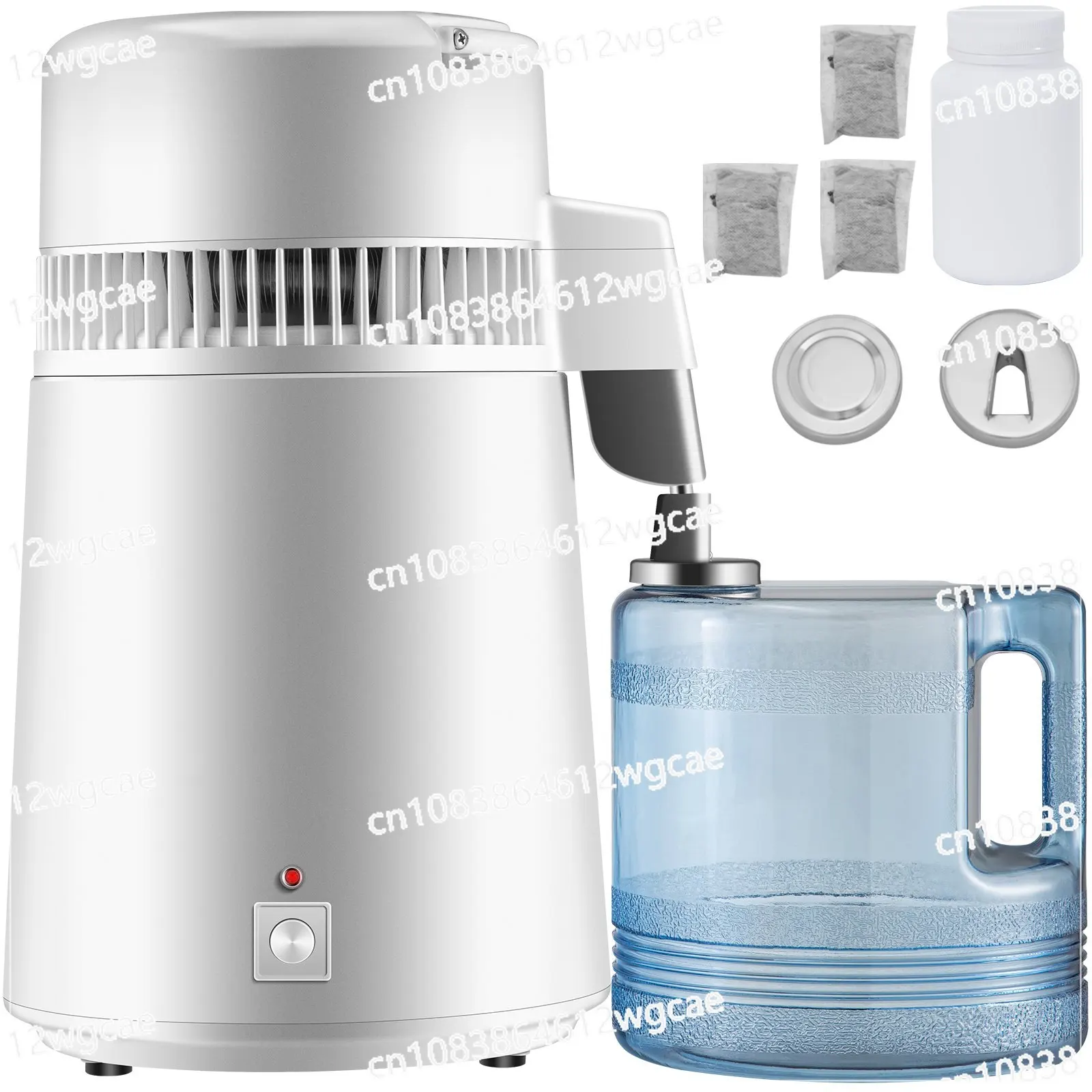 4L Water Distiller Purifier Filter Dispenser Heating Drinking Bottle Softener 304 Stainless Steel 750W Water Distiller Machine
4L Water Distiller Purifier Filter Dispenser Heating Drinking Bottle Softener 304 Stainless Steel 750W Water Distiller Machine