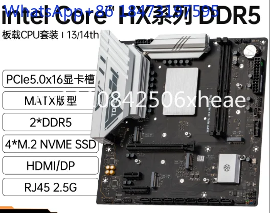 For i9 14900/i7 14700HX onboard CPU set ddr4 desktop computer main board game office i5
For i9 14900/i7 14700HX onboard CPU set ddr4 desktop computer main board game office i5