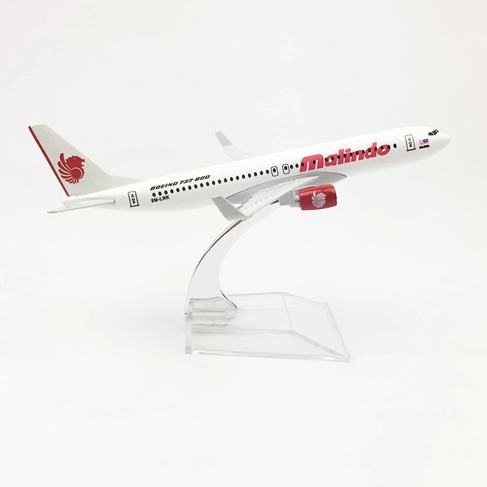 1:400 Scale 16CM Aircraft Model Malindo Airlines B-737 B737 Alloy Passenger Airplane Model Collection Display Boutique
1:400 Scale 16CM Aircraft Model Malindo Airlines B-737 B737 Alloy Passenger Airplane Model Collection Display Boutique