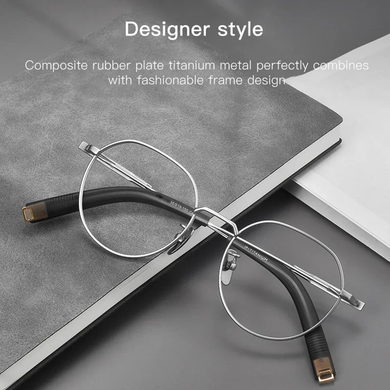 ENTITY Titanium eyeglass frames Hyperopia Reading Myopia Prescription Glasses Men's and women's grade glasses Retro Polygon
ENTITY Titanium eyeglass frames Hyperopia Reading Myopia Prescription Glasses Men's and women's grade glasses Retro Polygon