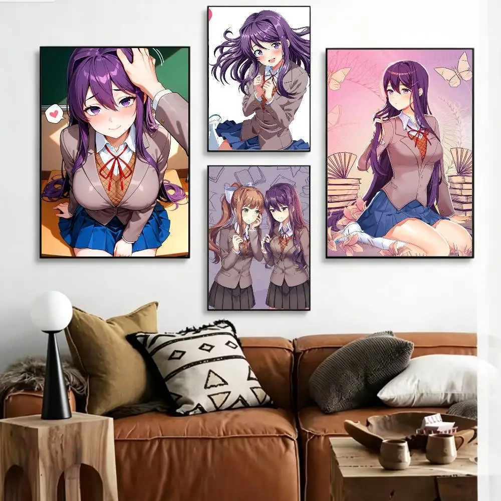 Dark Literary Dandere Anime Girl DDLC Y-Yuri Poster HD Self Adhesive Waterproof Wall Art Ideal for Home Office Dorm Gift
Dark Literary Dandere Anime Girl DDLC Y-Yuri Poster HD Self Adhesive Waterproof Wall Art Ideal for Home Office Dorm Gift
