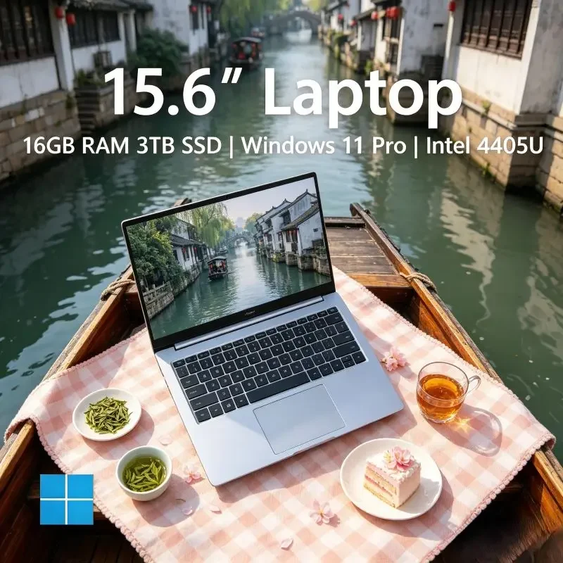 Premium 15.6 Inch Laptop, 120Hz Clear IPS Display, Intel 4405U, 32GB RAM 2TB, Durable 5000mAh Battery for Daily Use
Premium 15.6 Inch Laptop, 120Hz Clear IPS Display, Intel 4405U, 32GB RAM 2TB, Durable 5000mAh Battery for Daily Use