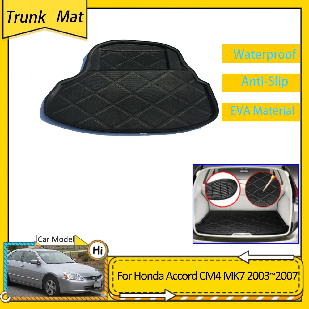 Car Trunk Mat For Honda Accord Inspire CM4 5 6 7 8 MK7 2003~2007 Cargo Boot Pad Protective EVA Waterproof Carpet Floor Liner
Car Trunk Mat For Honda Accord Inspire CM4 5 6 7 8 MK7 2003~2007 Cargo Boot Pad Protective EVA Waterproof Carpet Floor Liner