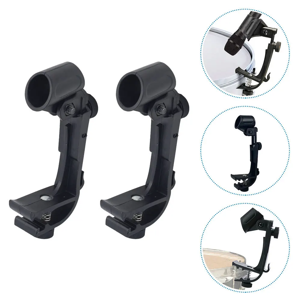 2Pcs Drum Rim Clip Portable Lightweight Microphone Holder for Snare Drum Mounting with Stable ABS Clamp Support
2Pcs Drum Rim Clip Portable Lightweight Microphone Holder for Snare Drum Mounting with Stable ABS Clamp Support