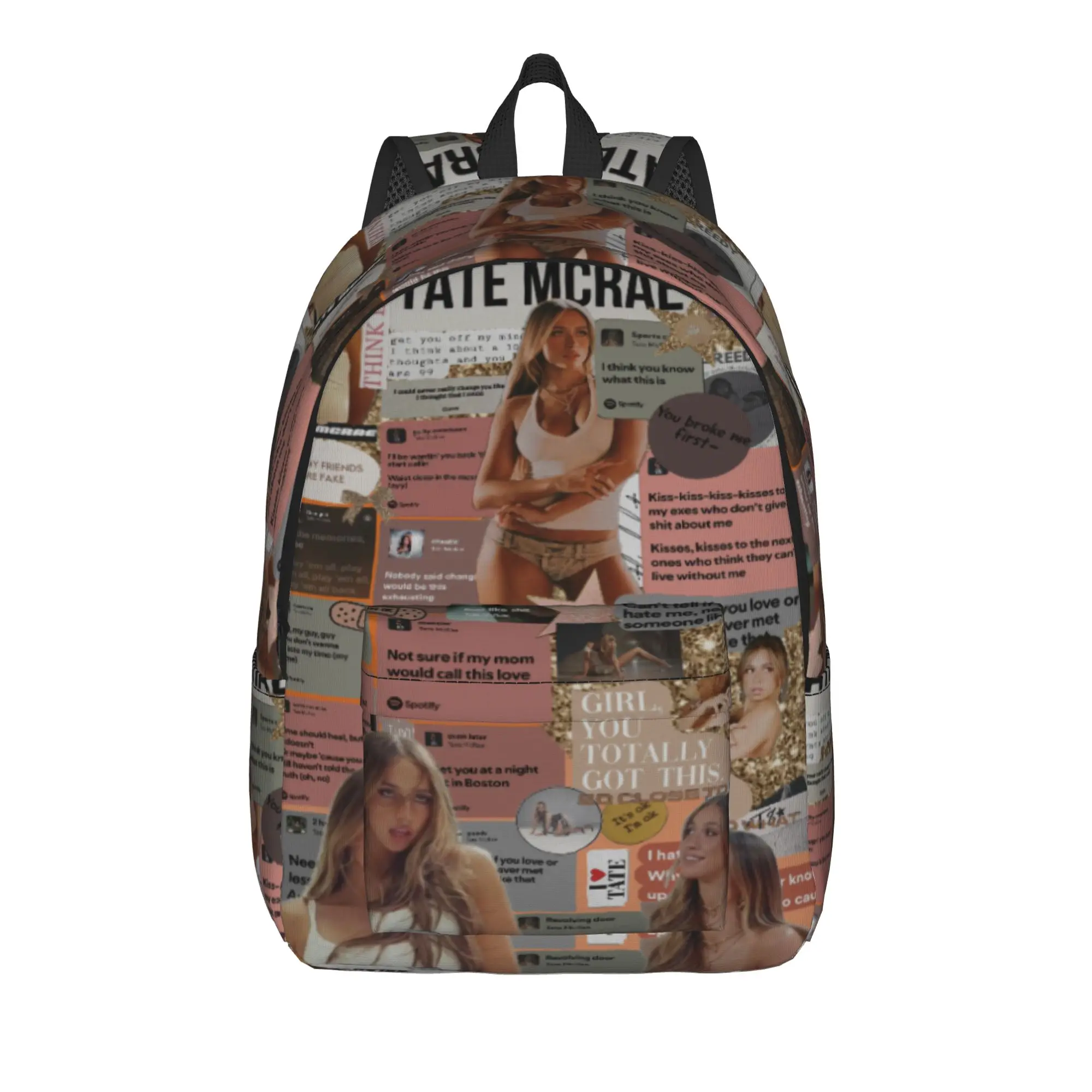 Tate McRae Teenage Backpack with Pocket Student Work Daypack for Men Women Laptop Shoulder Bag
Tate McRae Teenage Backpack with Pocket Student Work Daypack for Men Women Laptop Shoulder Bag