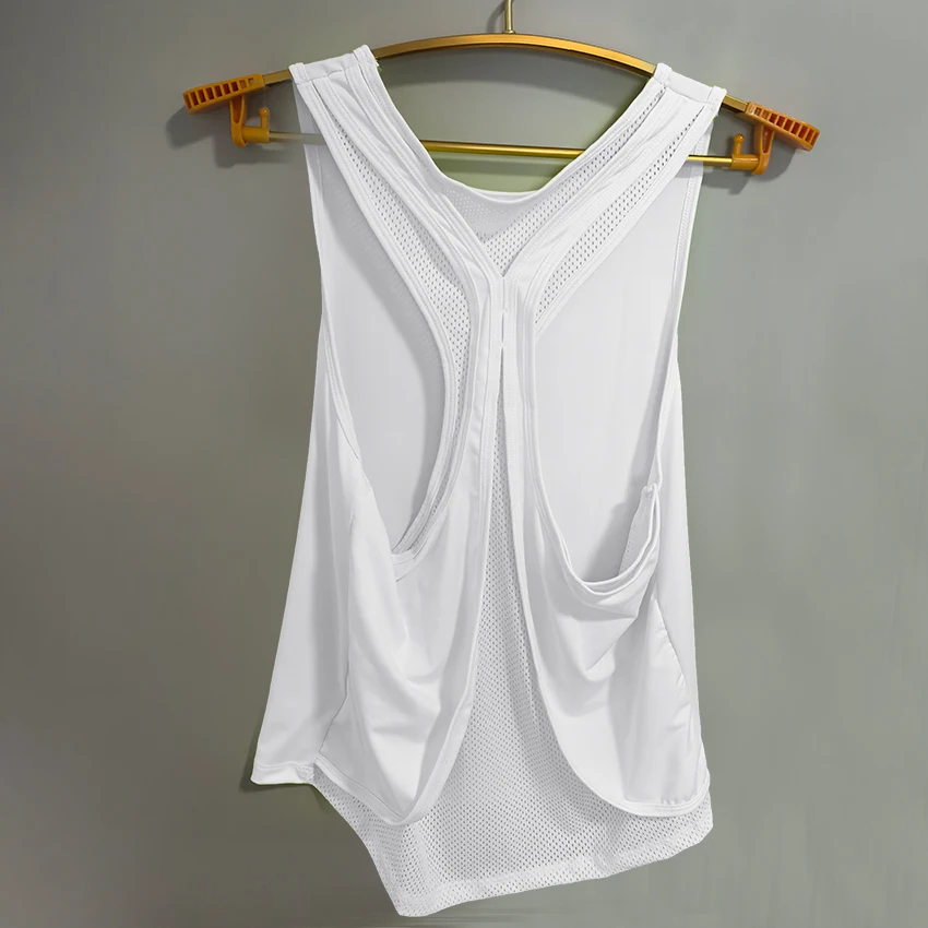 WANAYOU Quick Dry Women Yoga Shirts Mesh Splicing Sports Tank Top Racer Back Gym Running Vest Light Weight Workout Shirts
WANAYOU Quick Dry Women Yoga Shirts Mesh Splicing Sports Tank Top Racer Back Gym Running Vest Light Weight Workout Shirts
