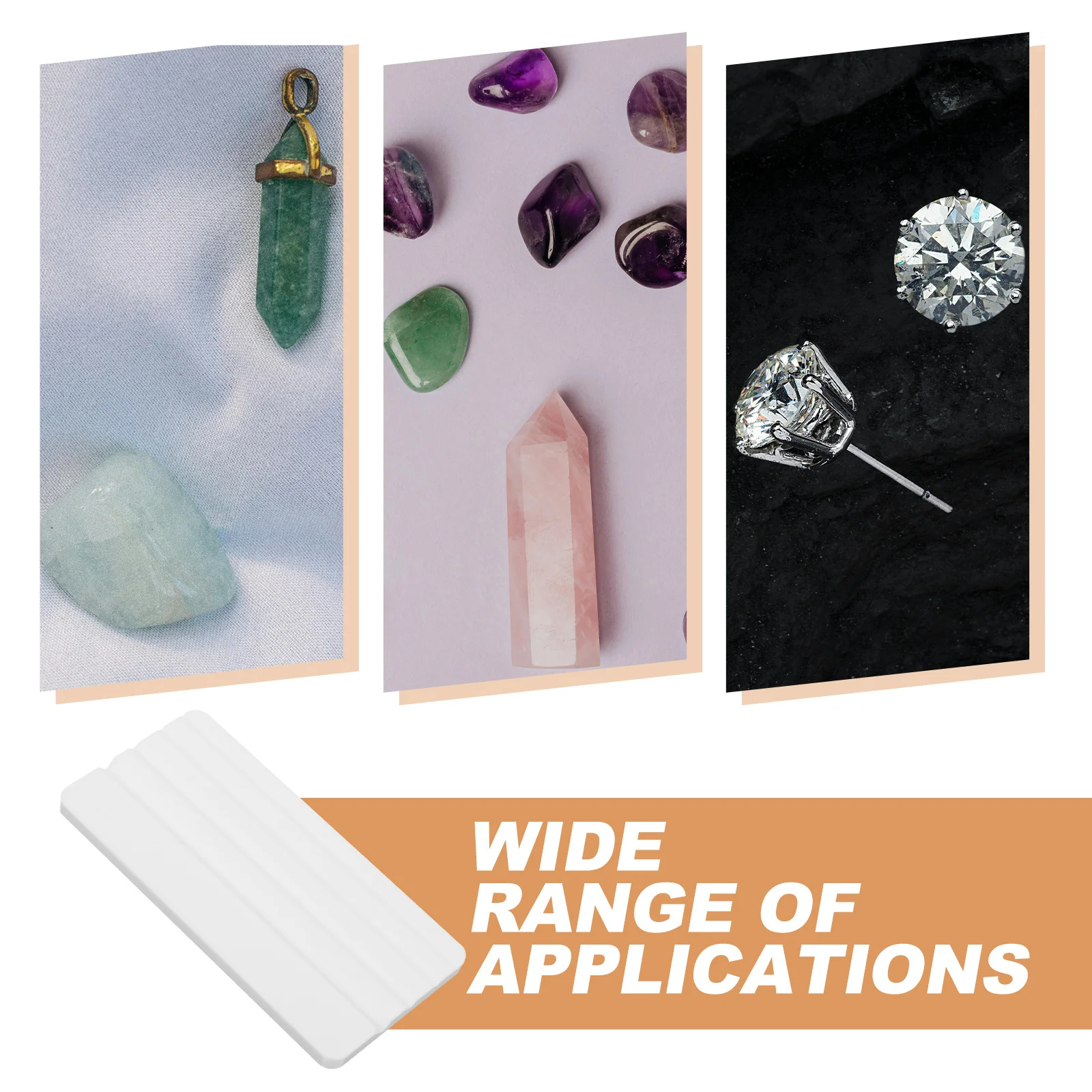 Diamond Color Grading Board Portable Durable Multi-Use Gemstone Jewelry Identification Instruments Grading Board 
Diamond Color Grading Board Portable Durable Multi-Use Gemstone Jewelry Identification Instruments Grading Board