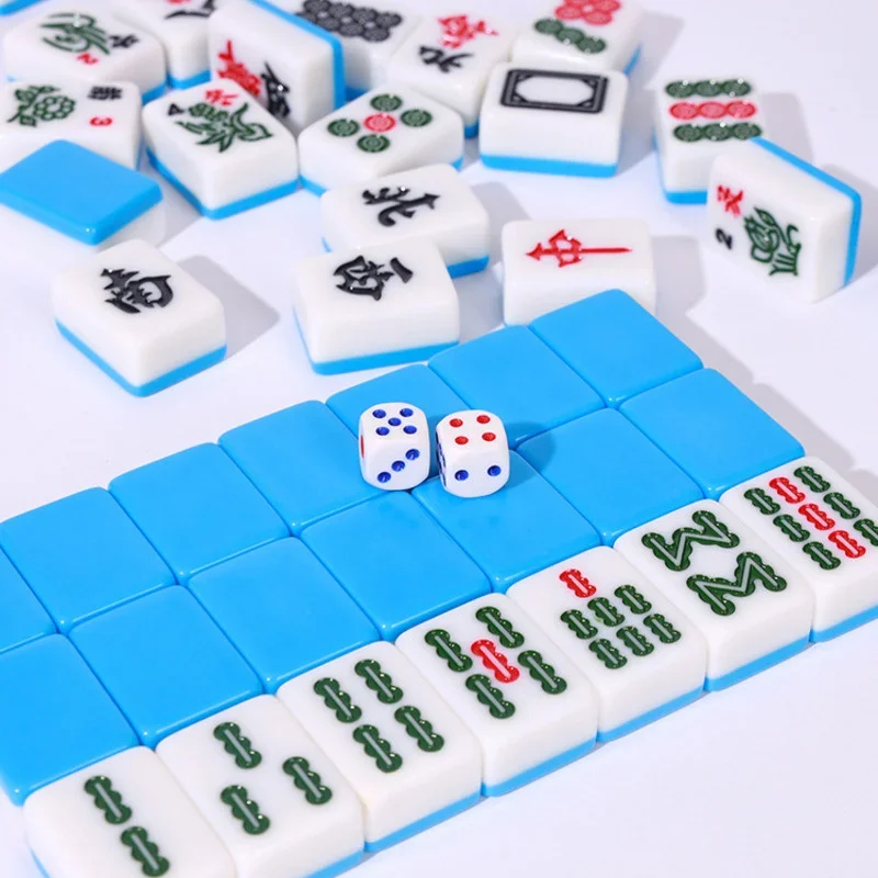 24/26/30mm Mini Mahjongs Board Game Portable Travel Set 144pcs Chinese Mahjongs Classic Traditional Chinese Family Tabletop Game
24/26/30mm Mini Mahjongs Board Game Portable Travel Set 144pcs Chinese Mahjongs Classic Traditional Chinese Family Tabletop Game