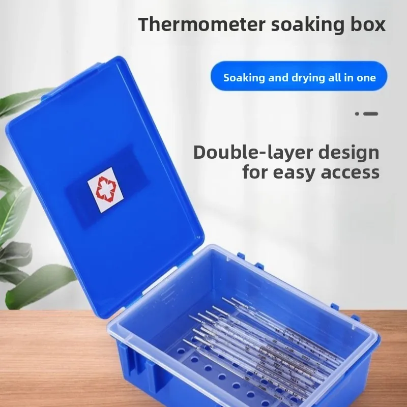 Medical Instrument Storage Disinfection Box Mercury Thermometer Soaking Sterilizer Case Tourniquet Organizer
Medical Instrument Storage Disinfection Box Mercury Thermometer Soaking Sterilizer Case Tourniquet Organizer