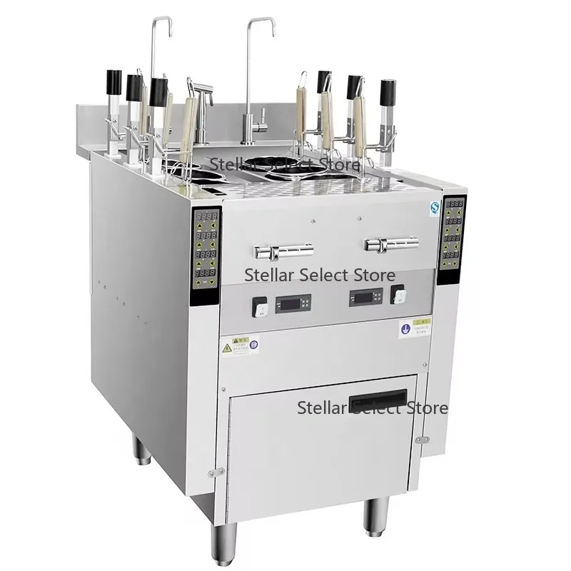 Intelligent Automatic Lifting Pasta Cooker | Commercial Electric Noodle Boiler with Dual Tanks & 6 Baskets for Restaurants
Intelligent Automatic Lifting Pasta Cooker | Commercial Electric Noodle Boiler with Dual Tanks & 6 Baskets for Restaurants