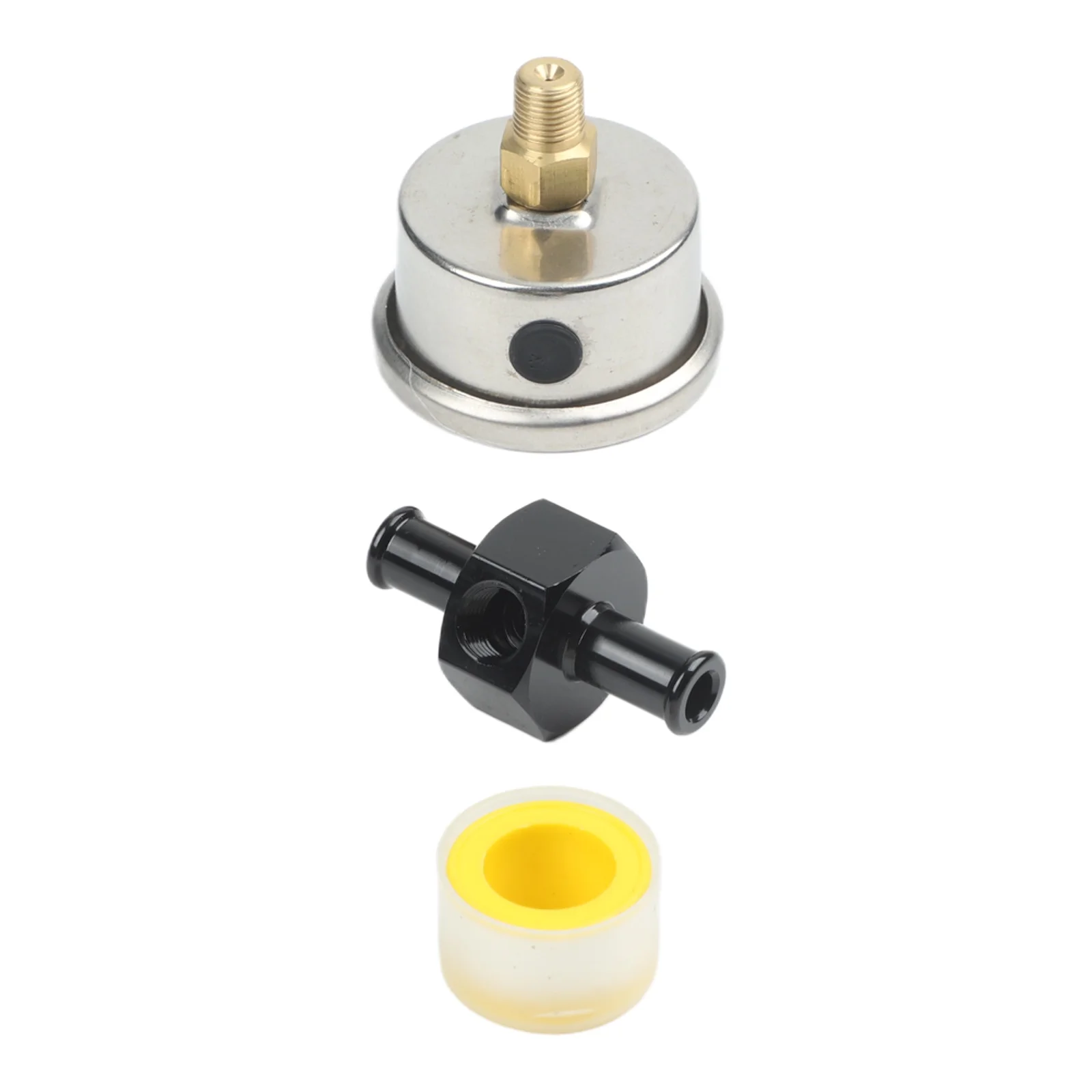 Metal Axial Pressure Gauge 0-15 psi with 1/8 NPT Thread for Use in Fuel Injection and Engine Lubrication Monitoring
Metal Axial Pressure Gauge 0-15 psi with 1/8 NPT Thread for Use in Fuel Injection and Engine Lubrication Monitoring