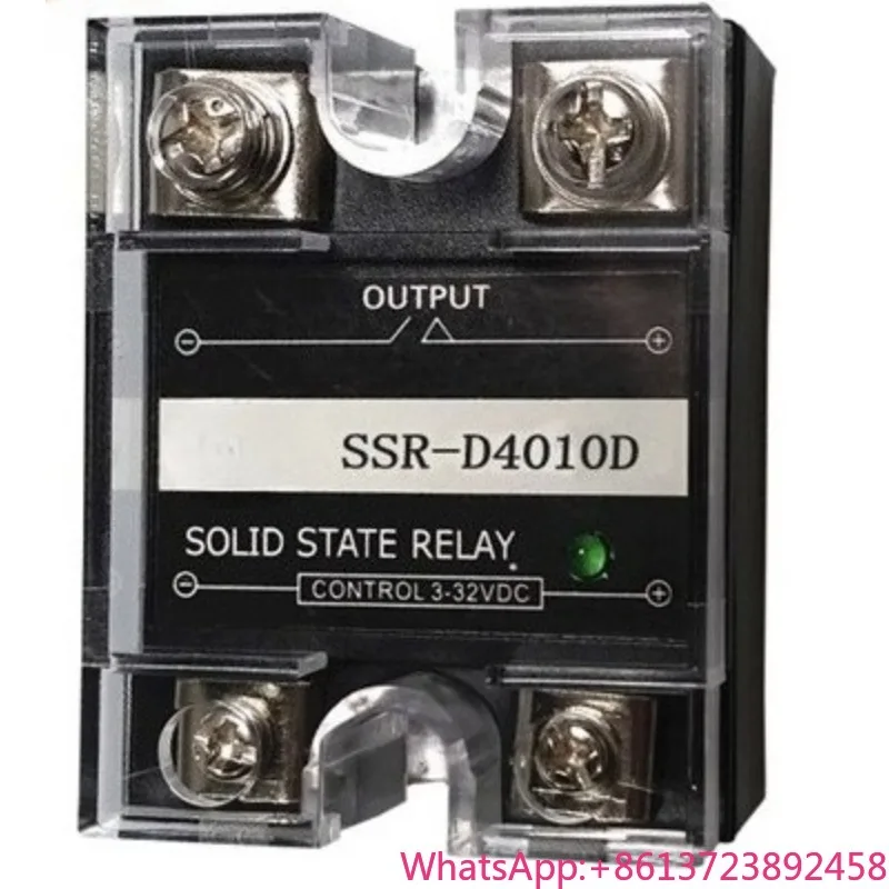 High-Quality 10A 400V DC Solid State Relay, DC SSR-D4010D for Reliable DC Control