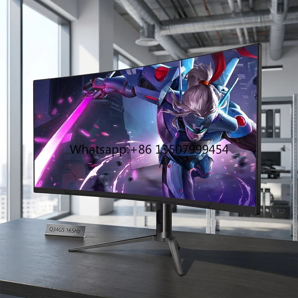 34 Inch Wide Screen UHD FHD HDR400 FreeSync Monitor with USB RGB Light 21:9 4K Gaming Monitor
34 Inch Wide Screen UHD FHD HDR400 FreeSync Monitor with USB RGB Light 21:9 4K Gaming Monitor