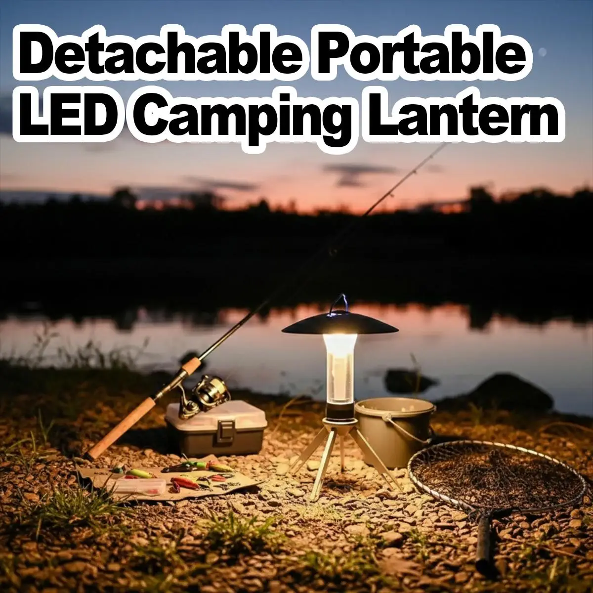 Multifunction LED Camping Lantern Portable Tripod Light Adjustable Stand Base Desktop Lamp Reading Light Camping Tent Accessory
Multifunction LED Camping Lantern Portable Tripod Light Adjustable Stand Base Desktop Lamp Reading Light Camping Tent Accessory
