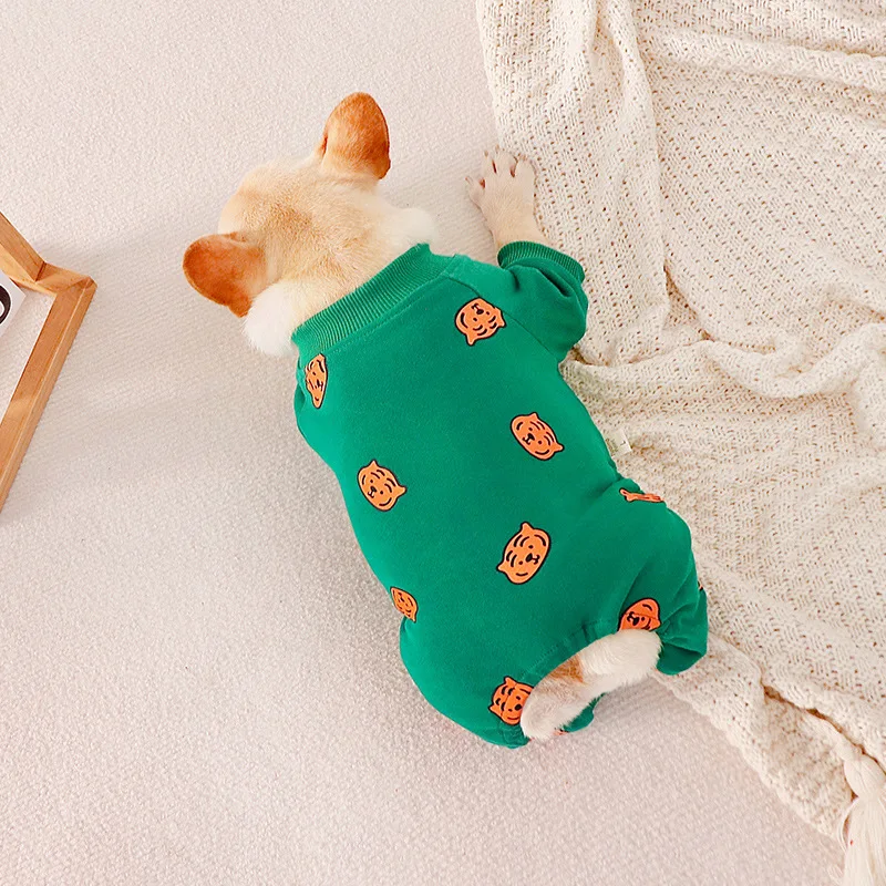Pet Clothing Four-legged Jumpsuit Cotton Thick Warm Clothes Dog Clothes Cute Puppy Clothes Autumn and Winter Windproof Sweater
Pet Clothing Four-legged Jumpsuit Cotton Thick Warm Clothes Dog Clothes Cute Puppy Clothes Autumn and Winter Windproof Sweater