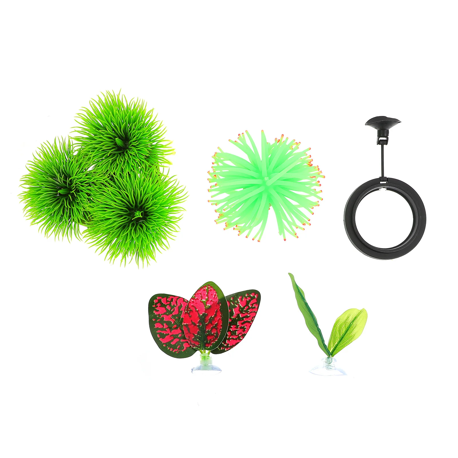 1Set Betta Fish Rest Nest Decorations Round Feeding Ring Artificial Aquatic Plant Simulation Coral Large Swaying Leaves Aquarium
1Set Betta Fish Rest Nest Decorations Round Feeding Ring Artificial Aquatic Plant Simulation Coral Large Swaying Leaves Aquarium