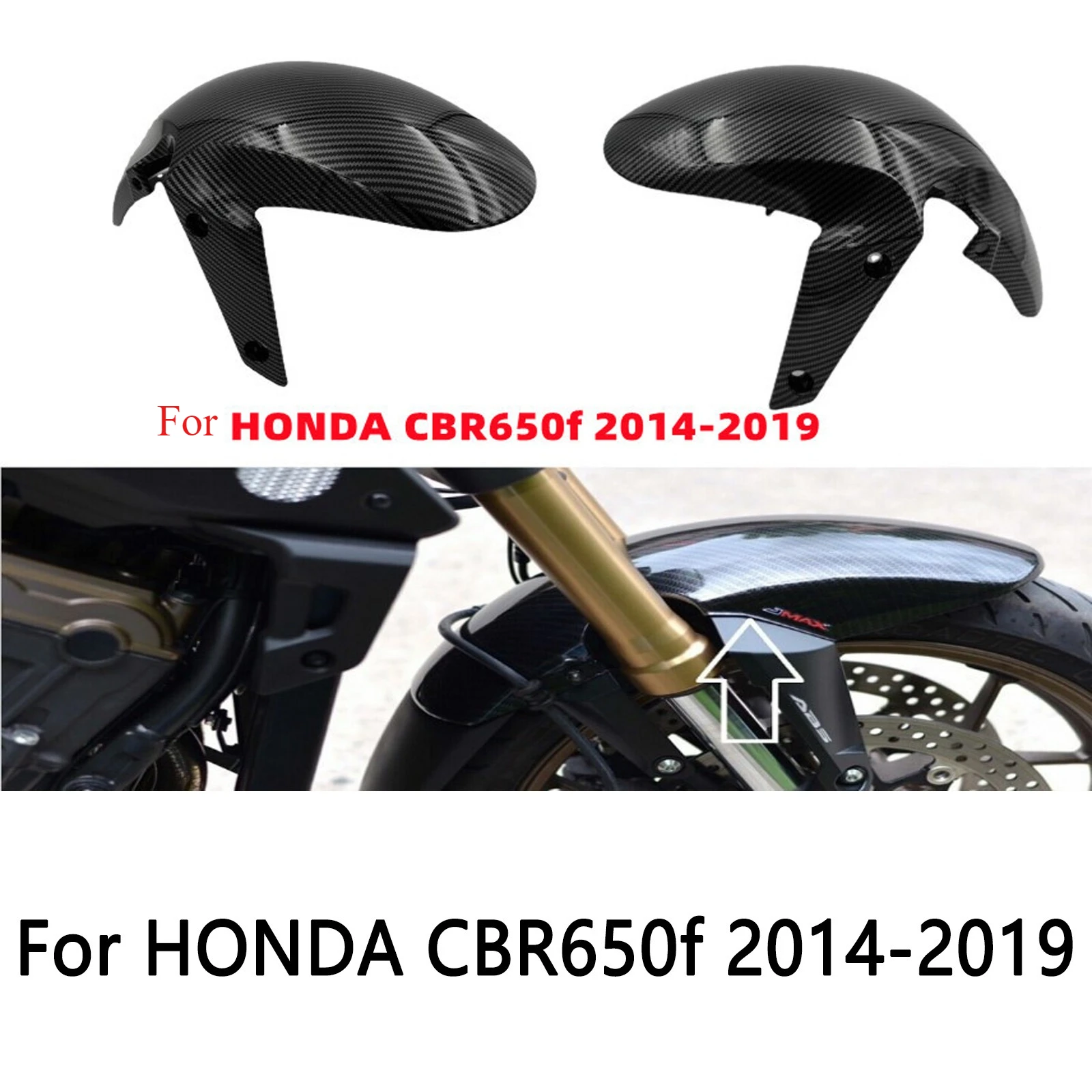For HONDA CBR650f 2014-2019 Motorcycle Splash Guard Front Wheel Hugger Fender Mudguard Mud Splash Mud Guard Cover - Fairing
For HONDA CBR650f 2014-2019 Motorcycle Splash Guard Front Wheel Hugger Fender Mudguard Mud Splash Mud Guard Cover - Fairing