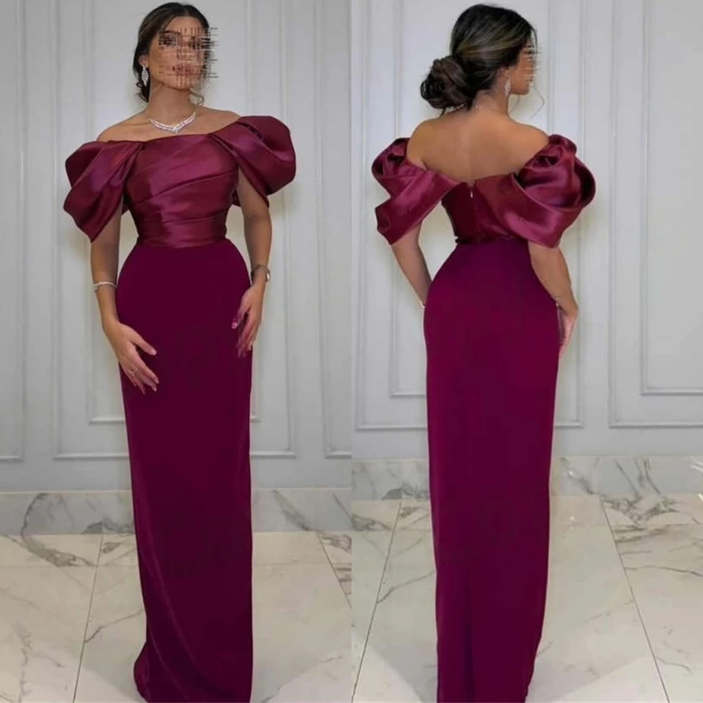 Customized Simple Boat Neck Jersey Evening Dress Elegant Mermaid Prom Dresses High Quality Short Sleeves Special Occasion Gowns
Customized Simple Boat Neck Jersey Evening Dress Elegant Mermaid Prom Dresses High Quality Short Sleeves Special Occasion Gowns
