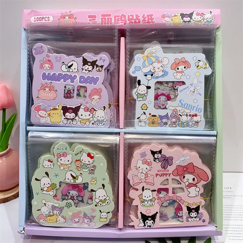50 упаковок/партия, декоративные наклейки Sanrio Kuromi Cinnamoroll наклейки "Мелодия"
50 упаковок/партия, декоративные наклейки Sanrio Kuromi Cinnamoroll наклейки "Мелодия"