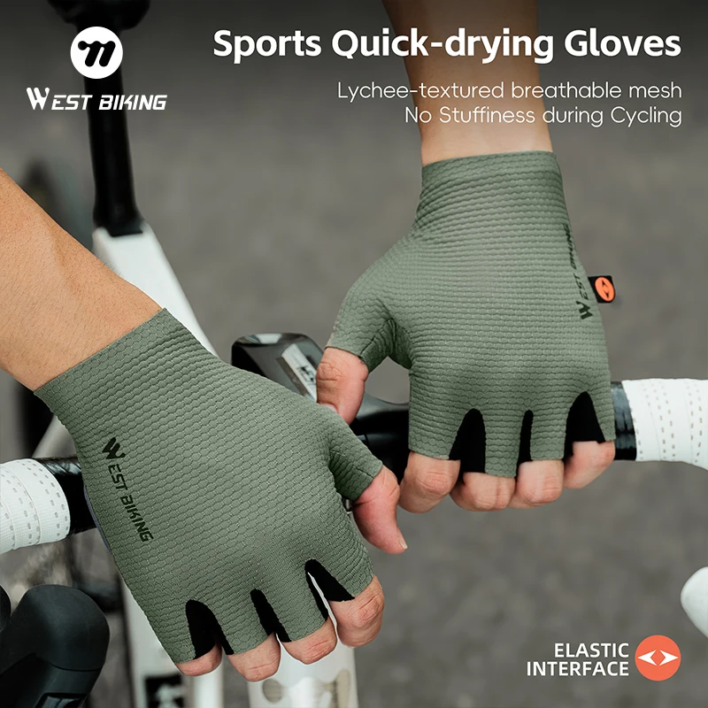 WEST BIKING Cycling Gloves Half Finger Summer Non-slip Shockproof Bike Gloves Men And Women Outdoor Sports Gel Bicycle Gloves
WEST BIKING Cycling Gloves Half Finger Summer Non-slip Shockproof Bike Gloves Men And Women Outdoor Sports Gel Bicycle Gloves