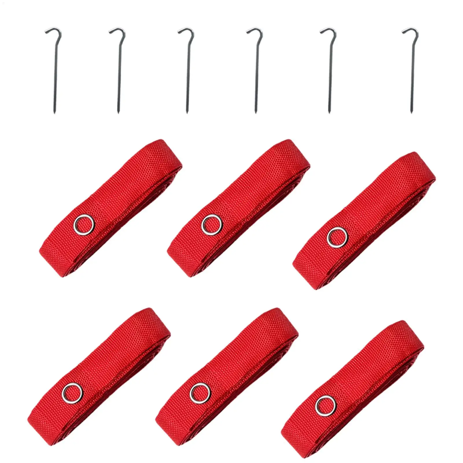 6pcs Beach Volleyball Lines Equipment 8m Long Red Lines Marking Court Marker for Sand Training Beach Party Outdoor Sports
6pcs Beach Volleyball Lines Equipment 8m Long Red Lines Marking Court Marker for Sand Training Beach Party Outdoor Sports
