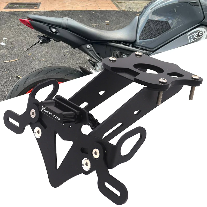 Motorcycle Rear License Plate Holder Bracket Bracket Tail Tidy Fender Eliminator For YAMAHA MT-09 MT 09 MT09 Accessories
Motorcycle Rear License Plate Holder Bracket Bracket Tail Tidy Fender Eliminator For YAMAHA MT-09 MT 09 MT09 Accessories