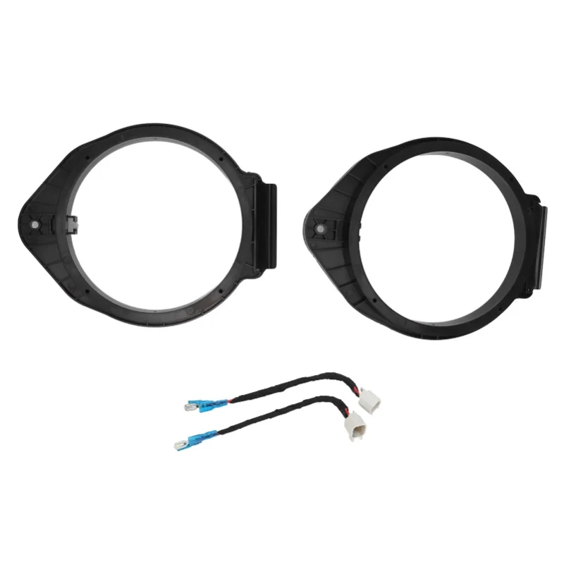 2PCS 6.5in/16.5cm Speaker Install Spacer Update Ring Adapter Black With Wiring Harness
2PCS 6.5in/16.5cm Speaker Install Spacer Update Ring Adapter Black With Wiring Harness