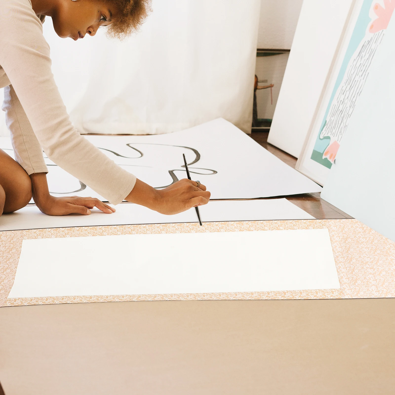 Blank Premium Xuan For Calligraphy Painting Writing Art Wall Decoration Portable Storage Box Included Blank Hanging Scroll Paper
Blank Premium Xuan For Calligraphy Painting Writing Art Wall Decoration Portable Storage Box Included Blank Hanging Scroll Paper