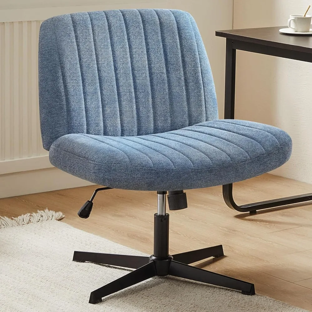 Armless Office Desk Chair No Wheels, Swivel Vanity, Height Adjustable Wide Seat Computer Task Chair, Offices Chairs
Armless Office Desk Chair No Wheels, Swivel Vanity, Height Adjustable Wide Seat Computer Task Chair, Offices Chairs