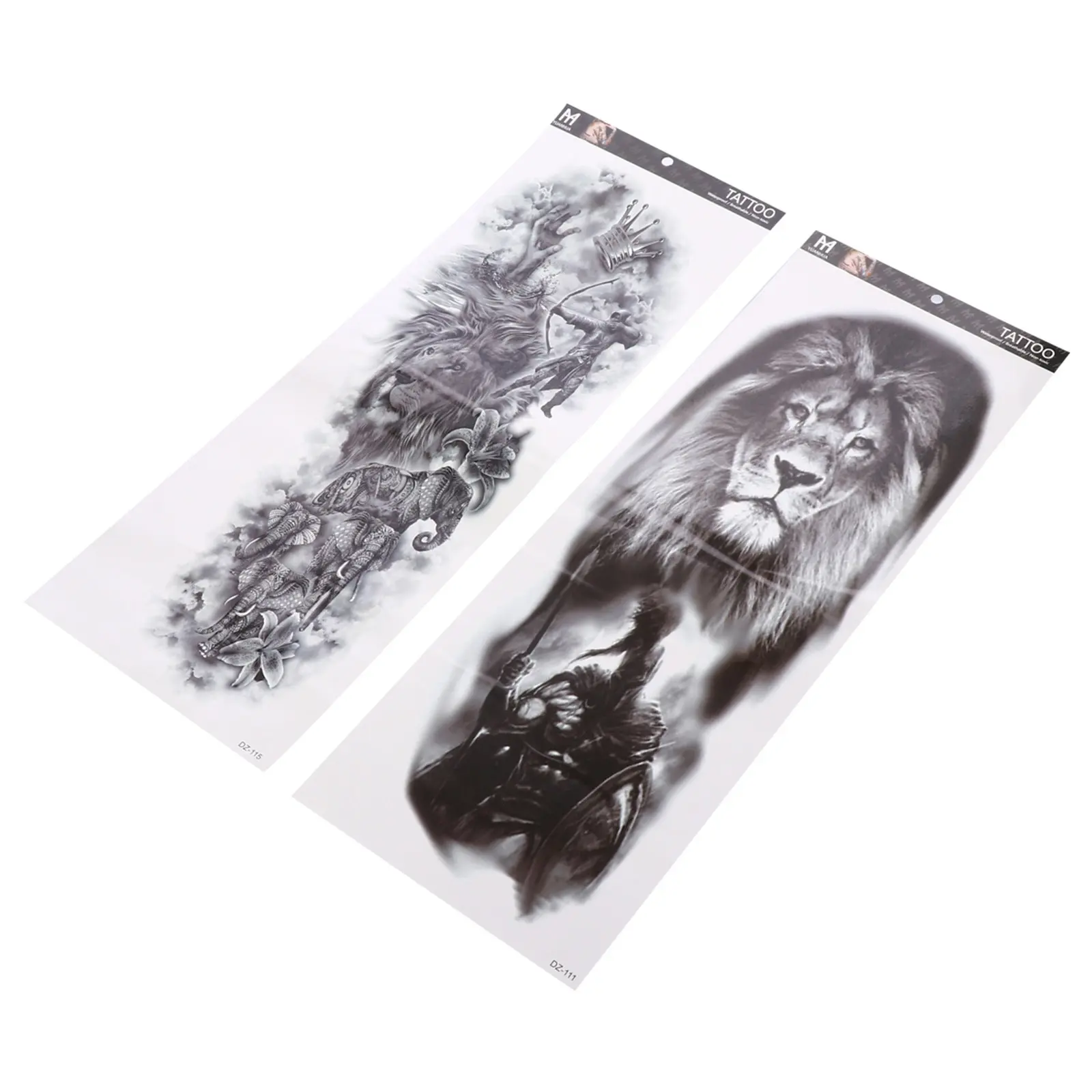 4 Pcs Lion Tattoos Sleeve Halloween Sticker Temporary Decals Full Arm Stickers Pattern
4 Pcs Lion Tattoos Sleeve Halloween Sticker Temporary Decals Full Arm Stickers Pattern