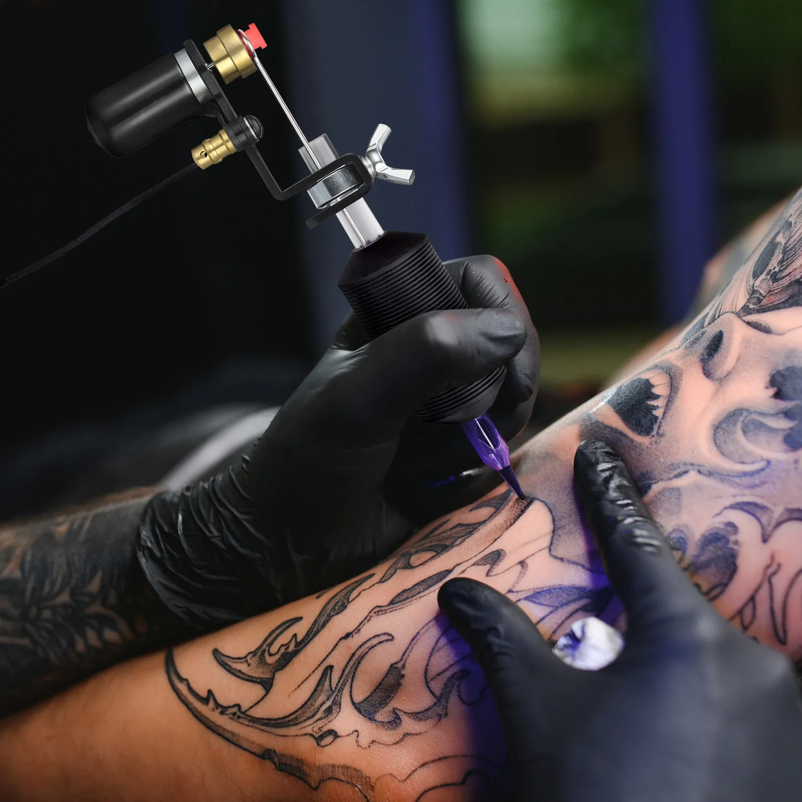 Rotary Tattoo Machine Dragonfly Shader Liner Motor Kit Aluminum Alloy Black Silent Low Vibration Adjustable Hitting Force
Rotary Tattoo Machine Dragonfly Shader Liner Motor Kit Aluminum Alloy Black Silent Low Vibration Adjustable Hitting Force
