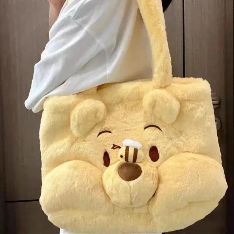 Kawaii Plush Multi-style Cute Winnie The Pooh Shoulder Bag Cute Cartoon Bear Handbag Large Capacity Girls Crossbody Bag
Kawaii Plush Multi-style Cute Winnie The Pooh Shoulder Bag Cute Cartoon Bear Handbag Large Capacity Girls Crossbody Bag
