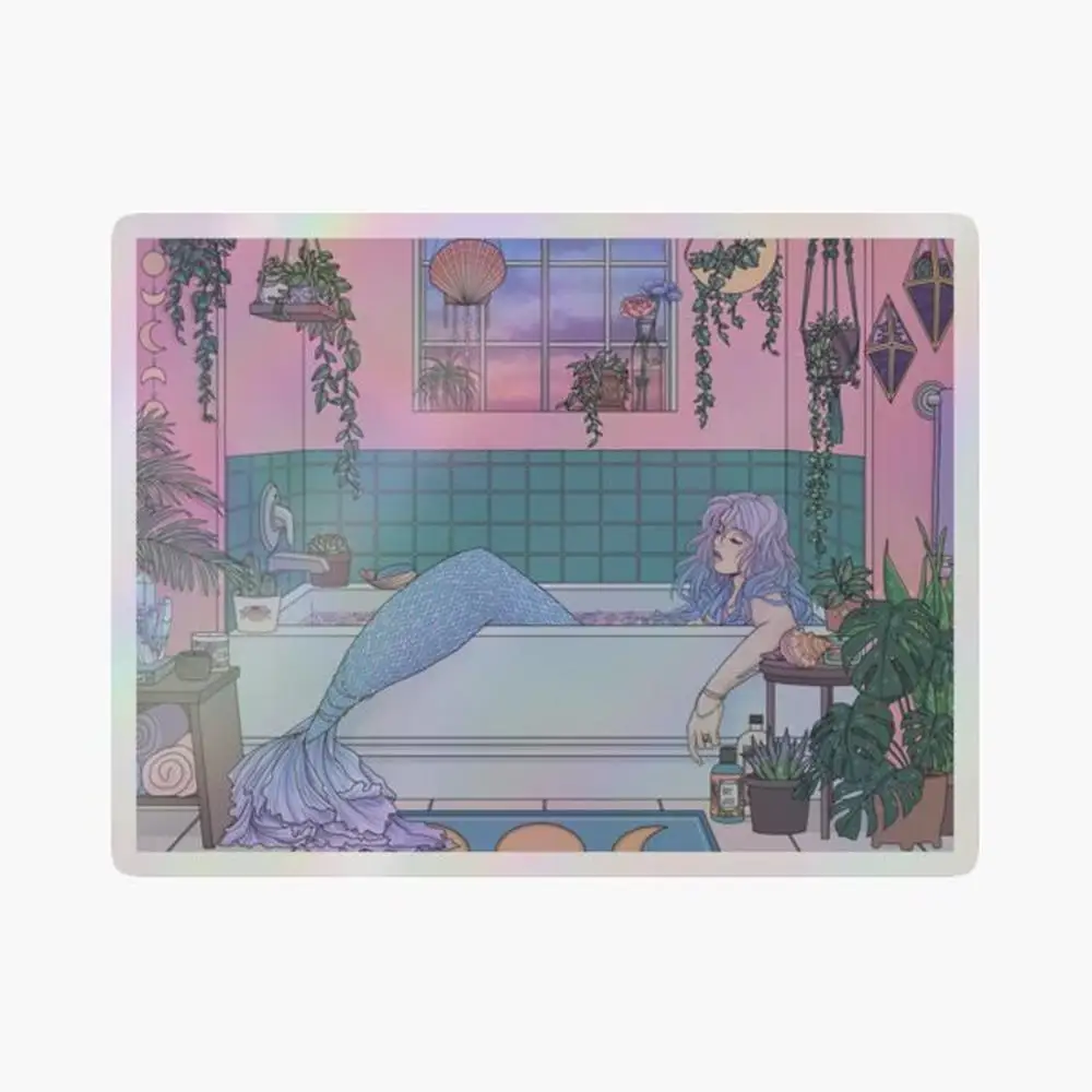 Urban Mermaid Holographic Sticker for Laptop Decor Bedroom Car Cute Cartoon Art Fashionable Public Suitcase
Urban Mermaid Holographic Sticker for Laptop Decor Bedroom Car Cute Cartoon Art Fashionable Public Suitcase