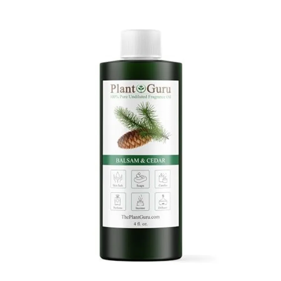 Balsam and Cedar Fragrance Oil 4 fl. oz. Scented Oil for DIY Soap Making, Candles, Bath Bombs, Body Butters. Used in Aromathera
Balsam and Cedar Fragrance Oil 4 fl. oz. Scented Oil for DIY Soap Making, Candles, Bath Bombs, Body Butters. Used in Aromathera