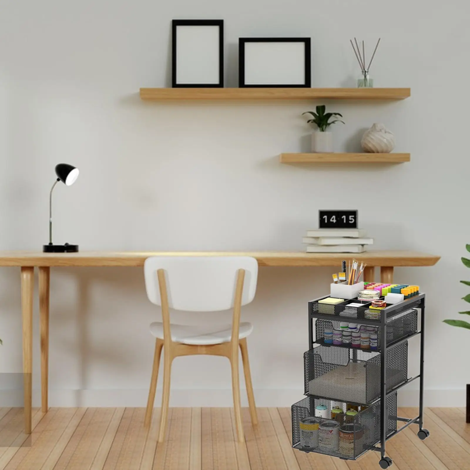 Rolling Cart Lockable Wheels with DIY Divider Art Craft Organizer for Artifacts files Art Supplies Small Parts Living Room
Rolling Cart Lockable Wheels with DIY Divider Art Craft Organizer for Artifacts files Art Supplies Small Parts Living Room