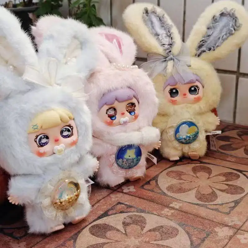 Genuine Mocici Sweet Bunny Magic Secret Series Plush Blind Box Doll Bunny Figurine Keychain Decoration Gift For Kids Girls
Genuine Mocici Sweet Bunny Magic Secret Series Plush Blind Box Doll Bunny Figurine Keychain Decoration Gift For Kids Girls
