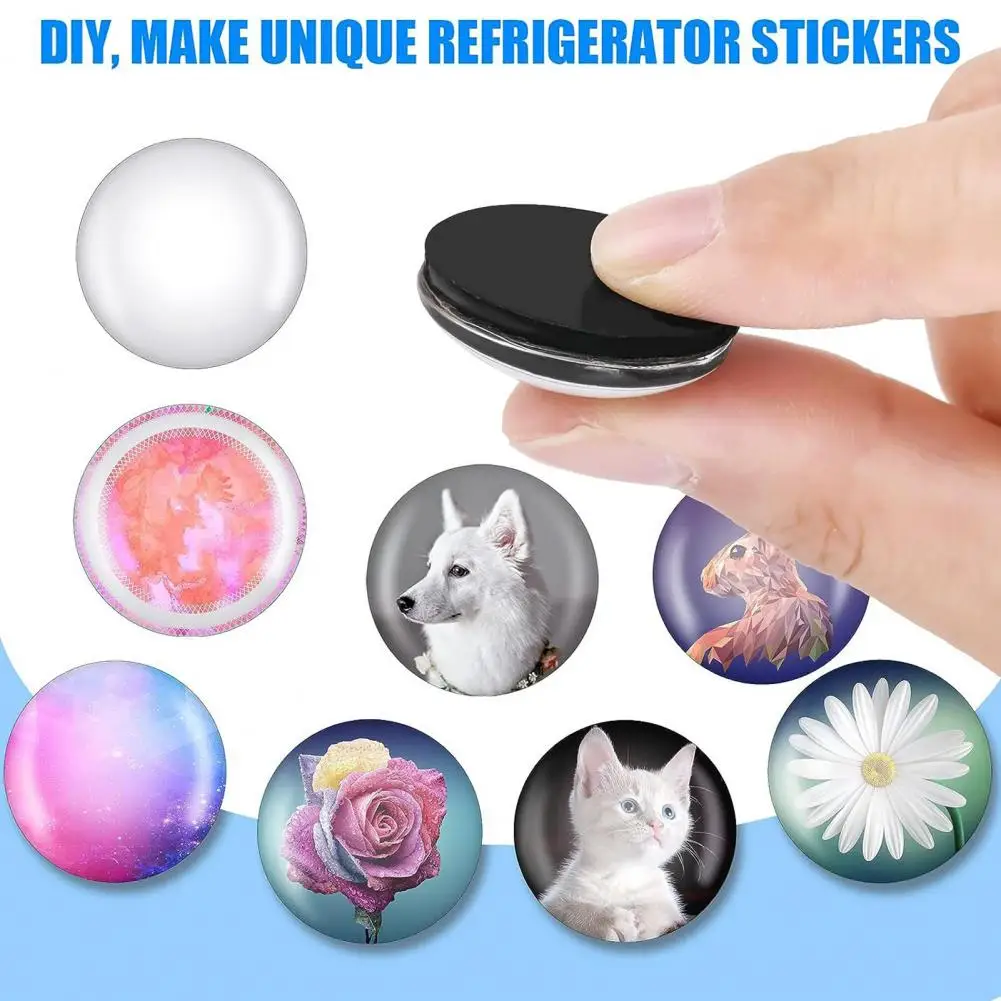 Magnetic Decals Glass Dome Magnets 48-piece Diy Fridge Magnets Round Magnetic Discs with Dome Glass Anti-slip for Refrigerator
Magnetic Decals Glass Dome Magnets 48-piece Diy Fridge Magnets Round Magnetic Discs with Dome Glass Anti-slip for Refrigerator