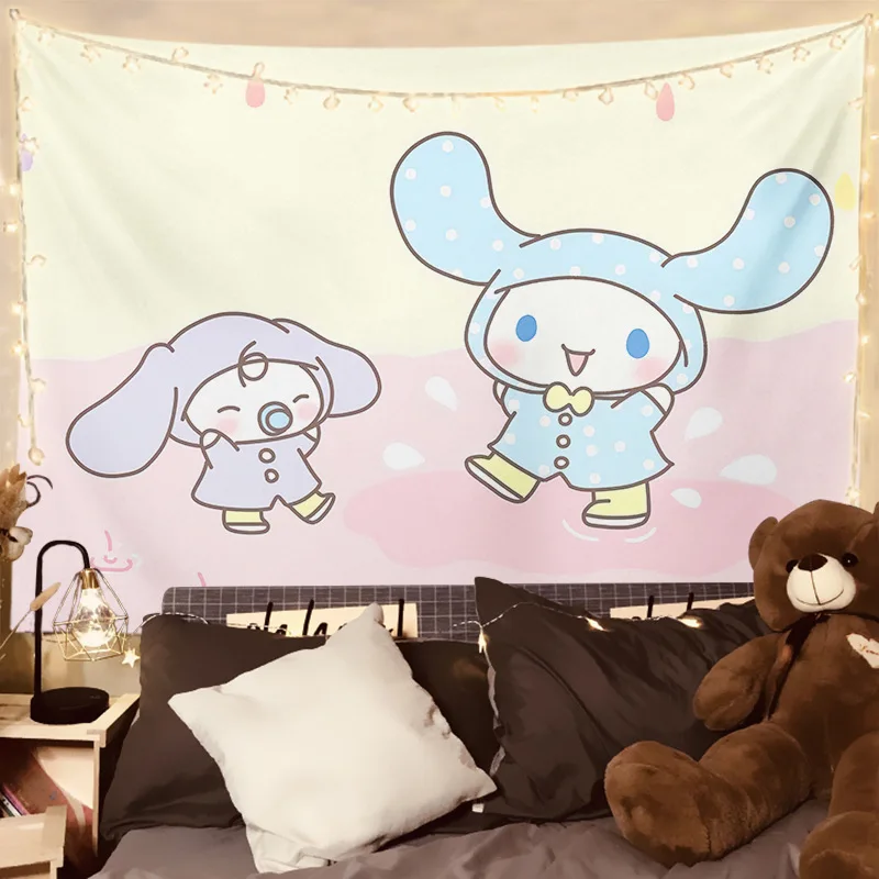 Sanrio Instagram Background Cloth, Lovely Melody Hanging Cloth, Kulomi Girl Heart, Yugui Dog, Dormitory Wall Cloth
Sanrio Instagram Background Cloth, Lovely Melody Hanging Cloth, Kulomi Girl Heart, Yugui Dog, Dormitory Wall Cloth