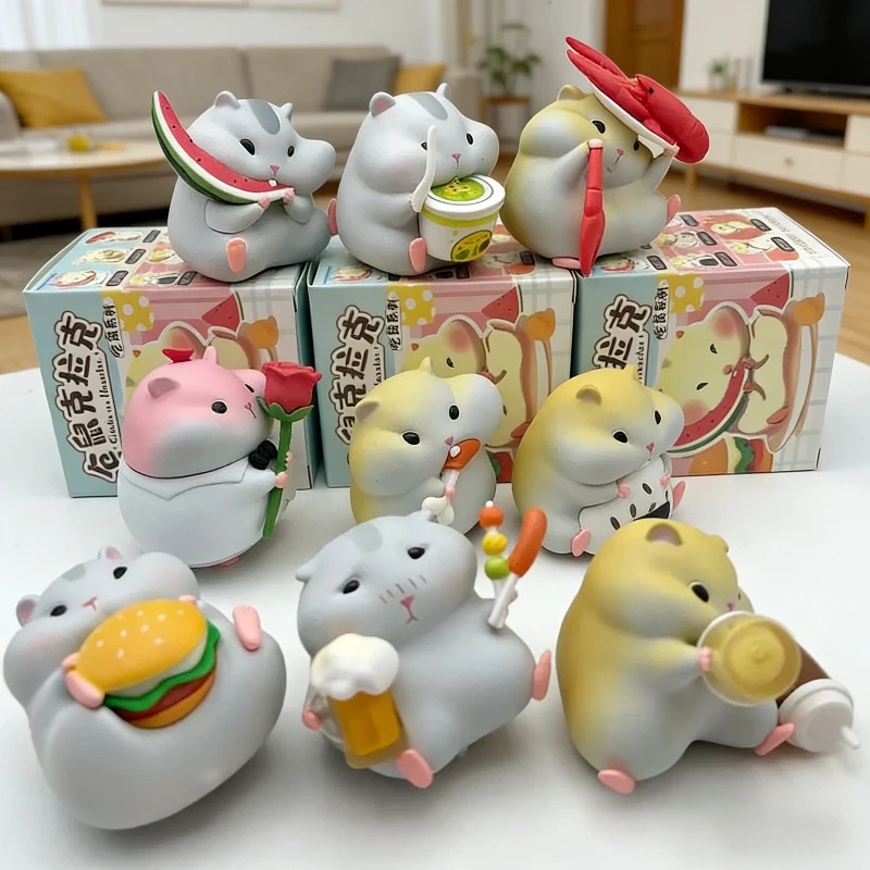 New Product In Stock Clark The Hamster Cute Gourmet Mouse Blind Box Doll Home Decoration Doll Surprise Holiday Birthday Gifts
New Product In Stock Clark The Hamster Cute Gourmet Mouse Blind Box Doll Home Decoration Doll Surprise Holiday Birthday Gifts