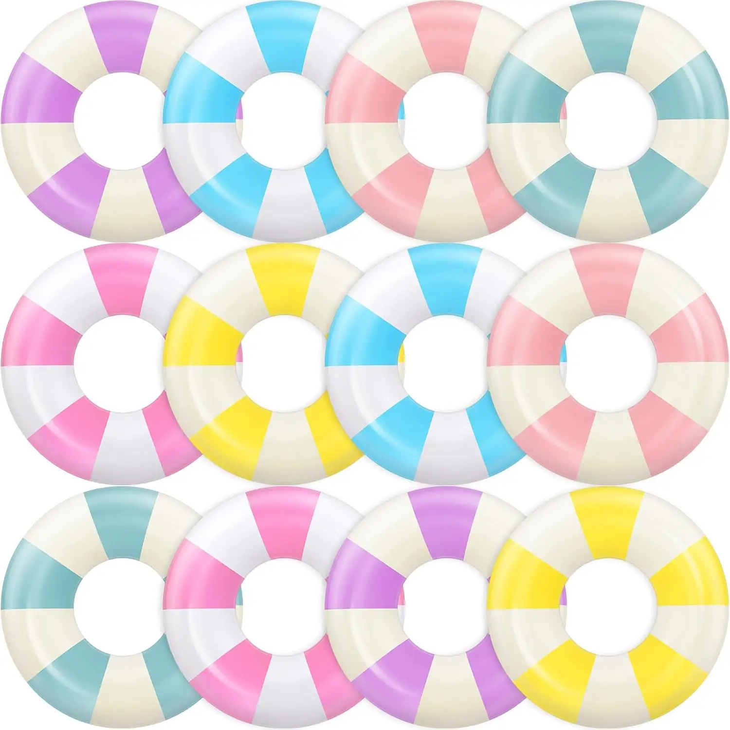 Inflatable Pool Rings for Adults 30 Inch, Assorted Colorful Swim Floats, Hawaiian Luau Summer Beach Toys, Pool Party Decorations and Swimming Party Supplies
Inflatable Pool Rings for Adults 30 Inch, Assorted Colorful Swim Floats, Hawaiian Luau Summer Beach Toys, Pool Party Decorations and Swimming Party Supplies
