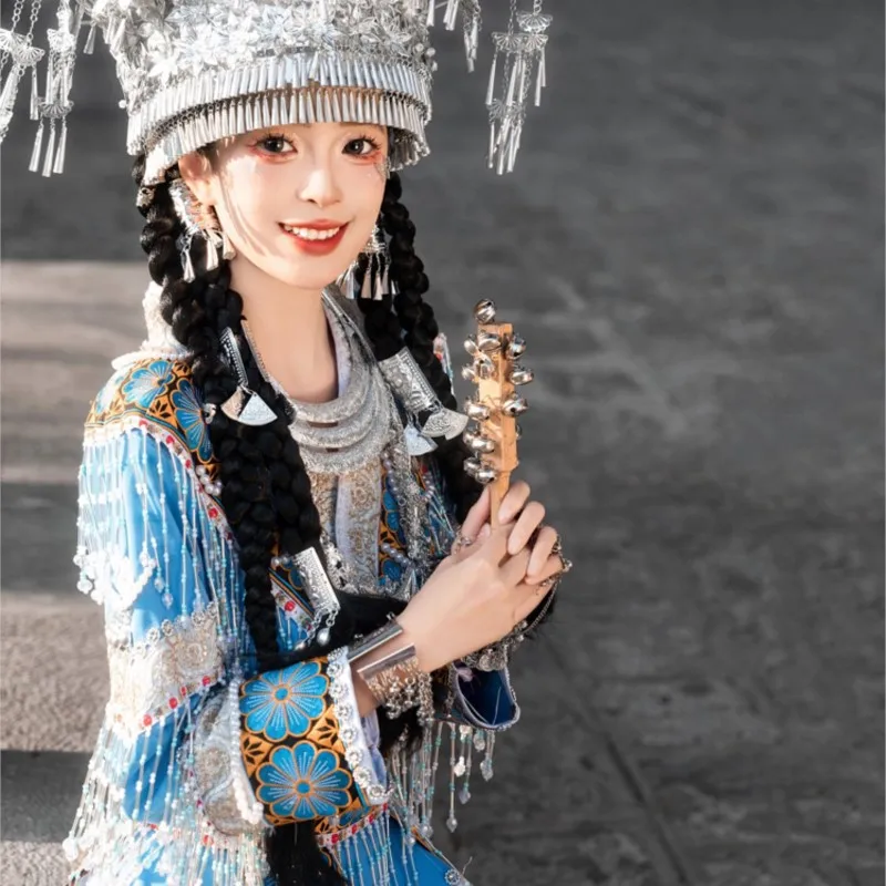 New ethnic costume women's heavy industry suit style performance travel photography
New ethnic costume women's heavy industry suit style performance travel photography
