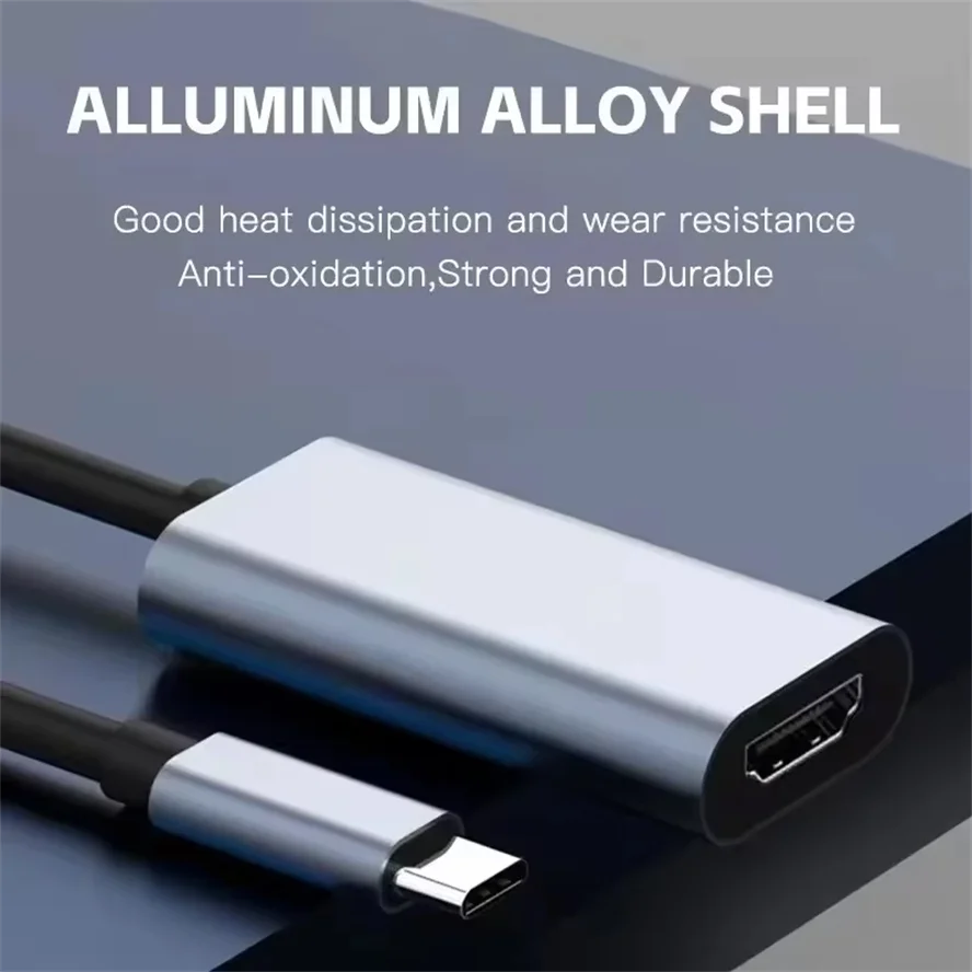 TYPE C To HDTV 4K Adapter USB 3.1 Male To HDTV Female Converter Cable For Samsung Laptop PC Tablet TV MacBook Pro Air MacBook
TYPE C To HDTV 4K Adapter USB 3.1 Male To HDTV Female Converter Cable For Samsung Laptop PC Tablet TV MacBook Pro Air MacBook